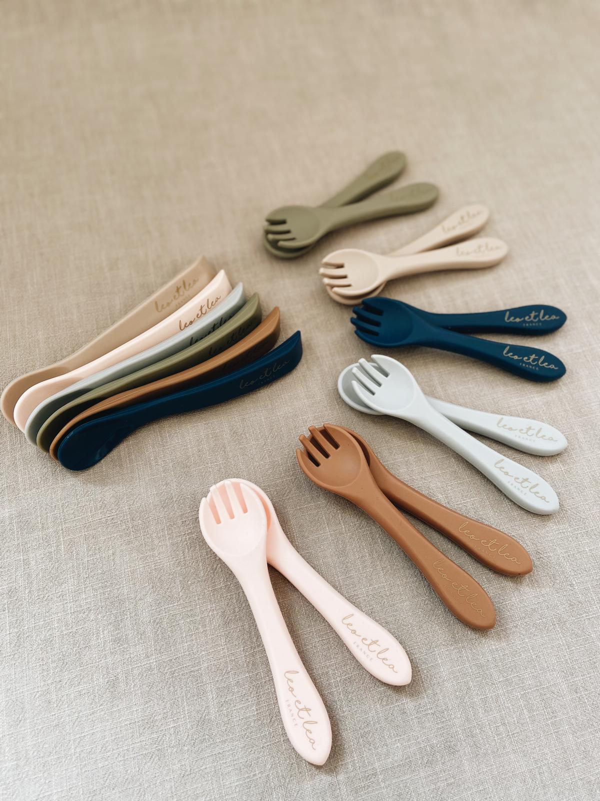 Silicone Spoon, small, Dusty Sage