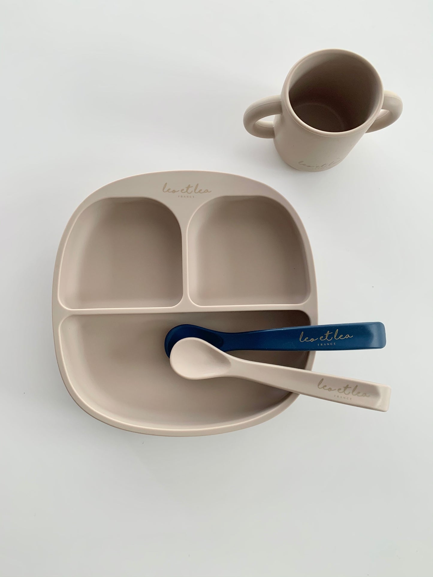 Silicone Spoon, Beige