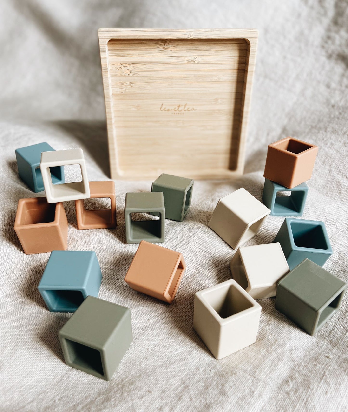 Cube Puzzle, Construction Cubes, Educational Toy