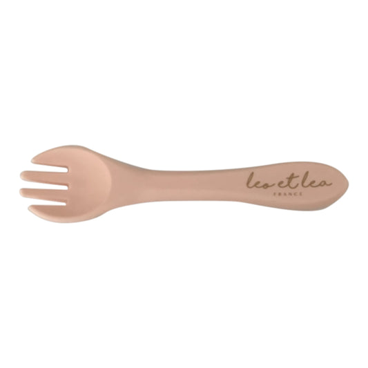 Silicone Fork, Dusty Rose