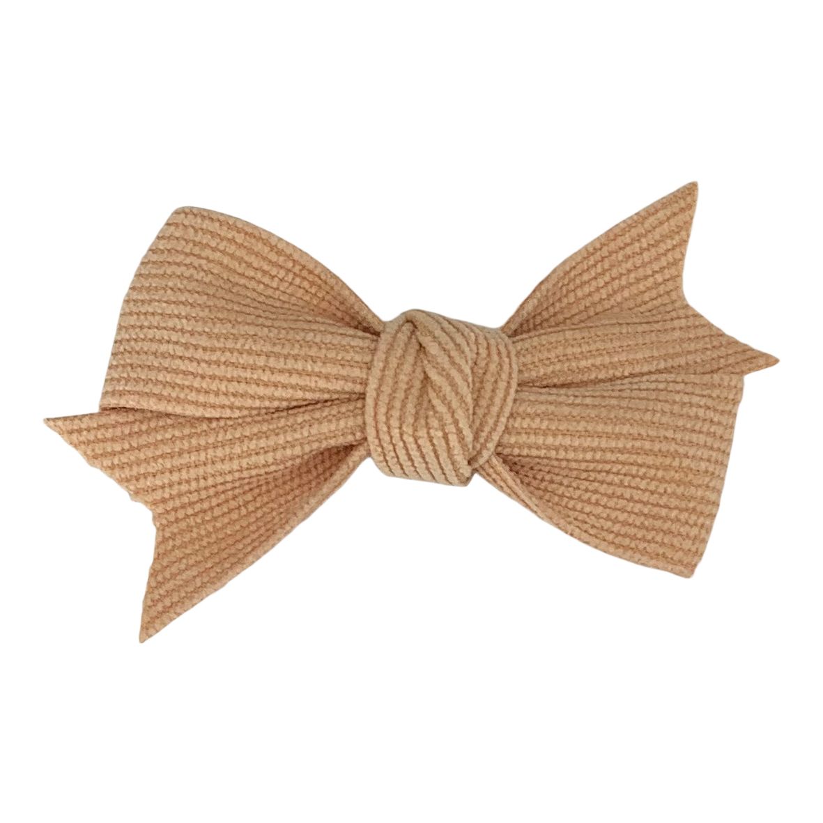 Hairclip, Cord Bow, Beige