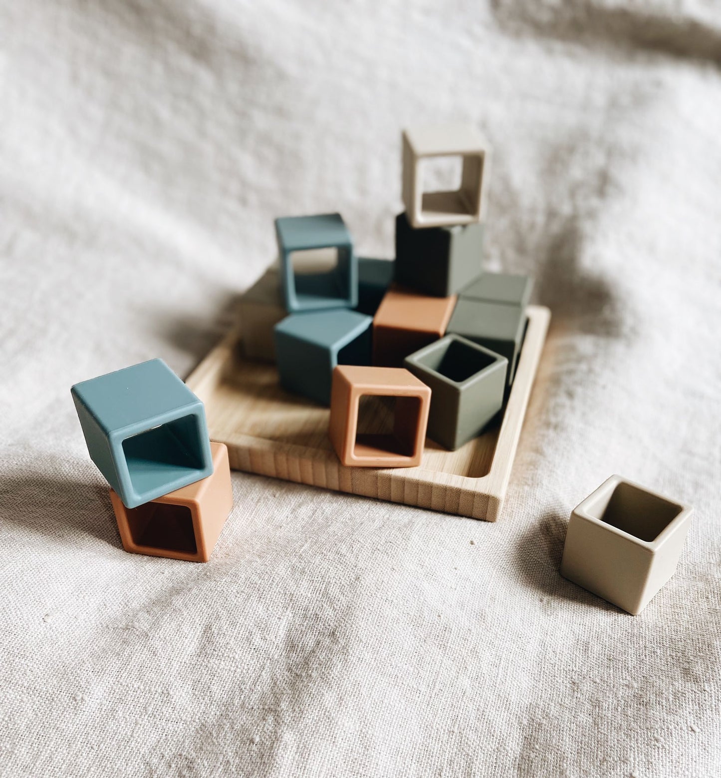 Cube Puzzle, Construction Cubes, Educational Toy